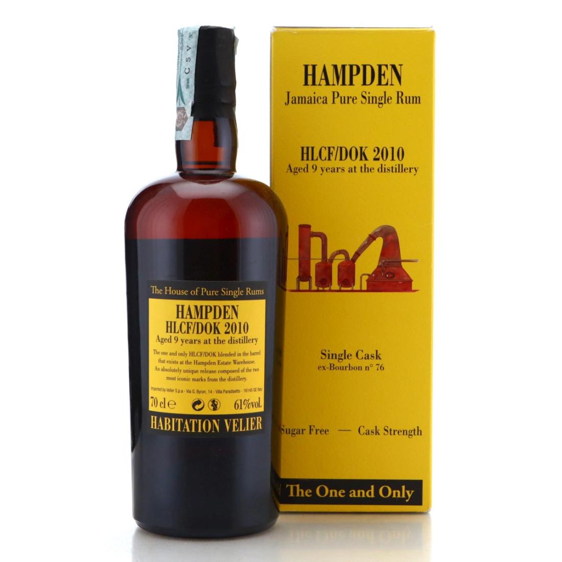 Image for Hampden HLCF/DOK 2010 Habitation Velier 9 Year Old