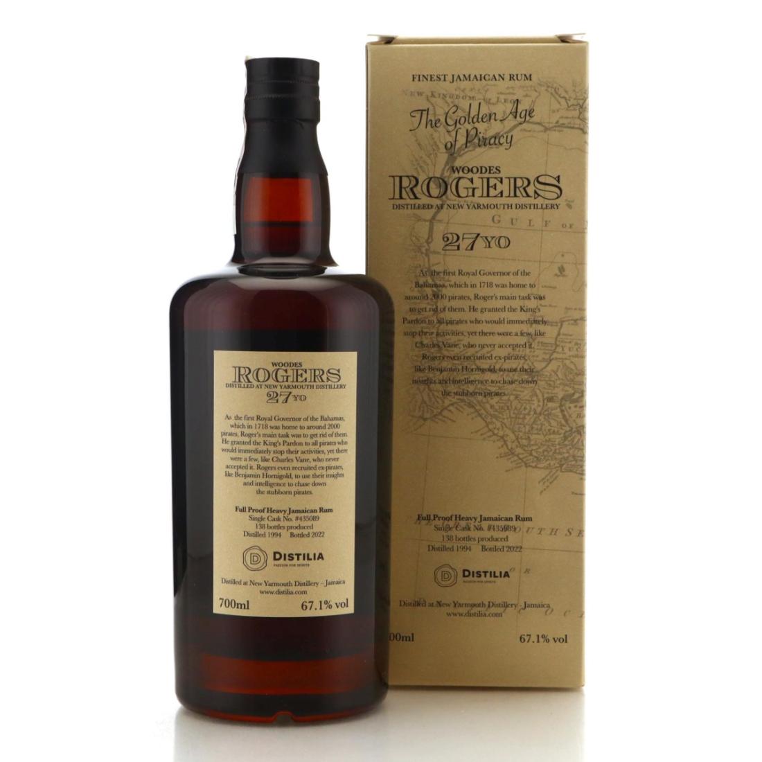 Image for New Yarmouth 1994 The Golden Age of Piracy 27 Year Old - Woodes Rogers