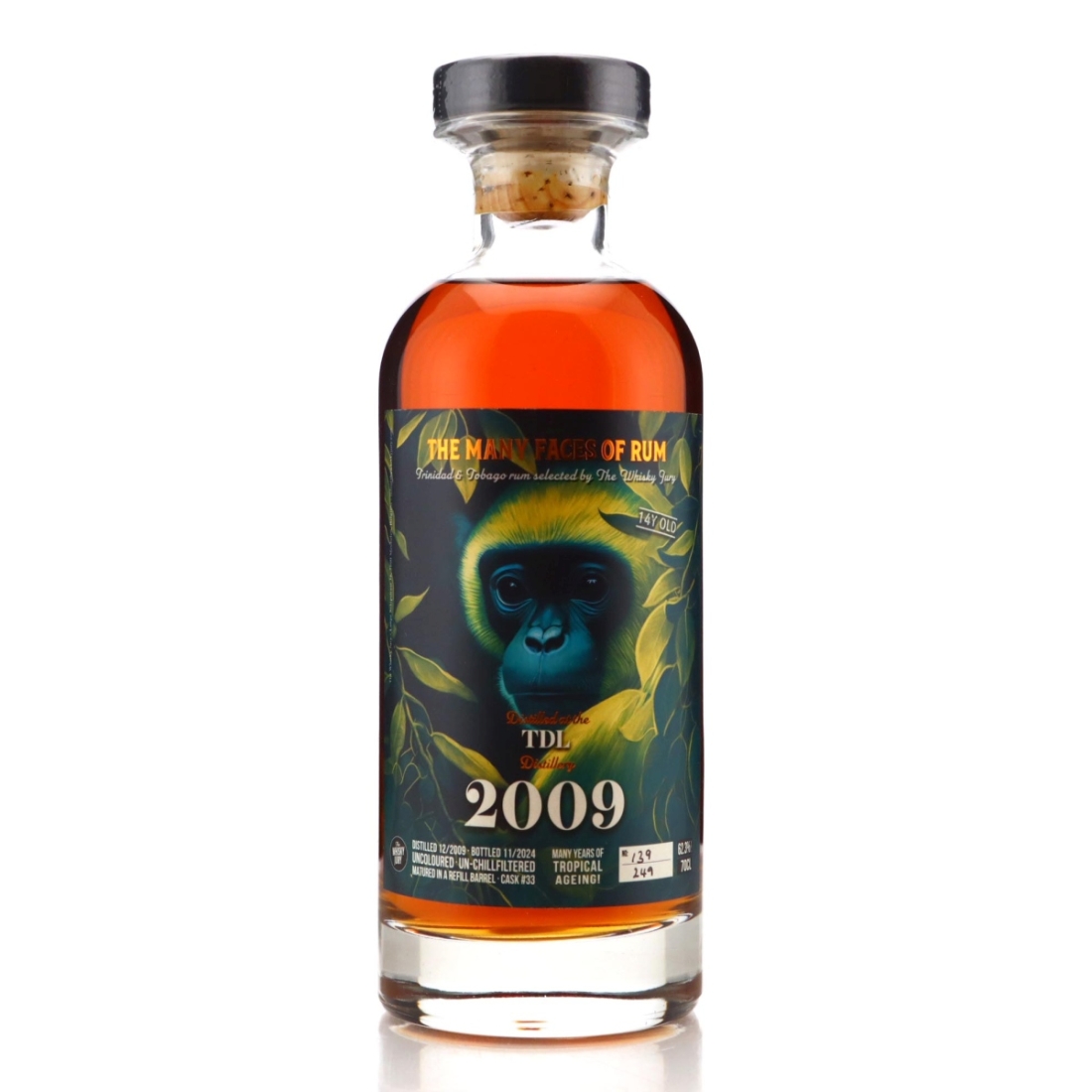 Image for Trinidad Distillers 2009 The Many Faces of Rum 14 Year Old