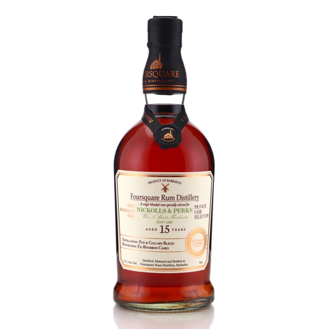 Image for Foursquare Private Cask Selection 15 Year Old