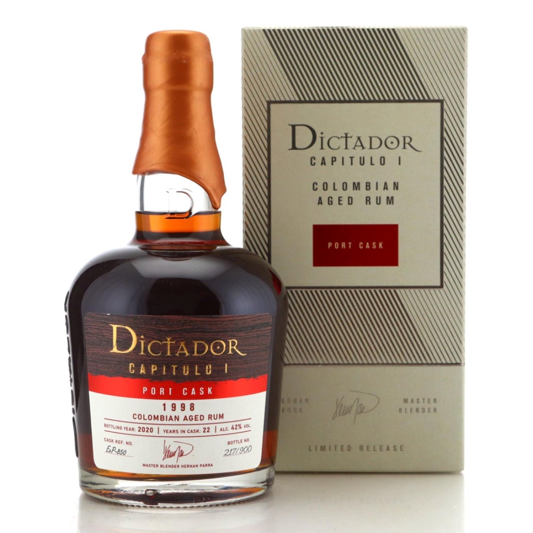 Image for Dictador 1998 Capitulo I 22 Year Old Port Cask
