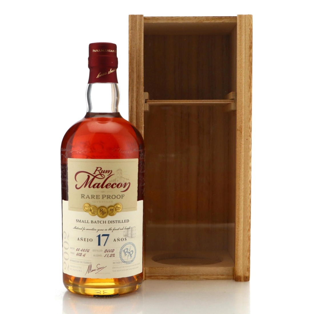 Image for Malecon 2002 Rare Proof 17 Year Old