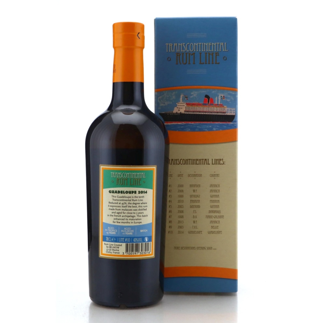 Image for Bonne Mère 2014 Transcontinental Rum Line #10