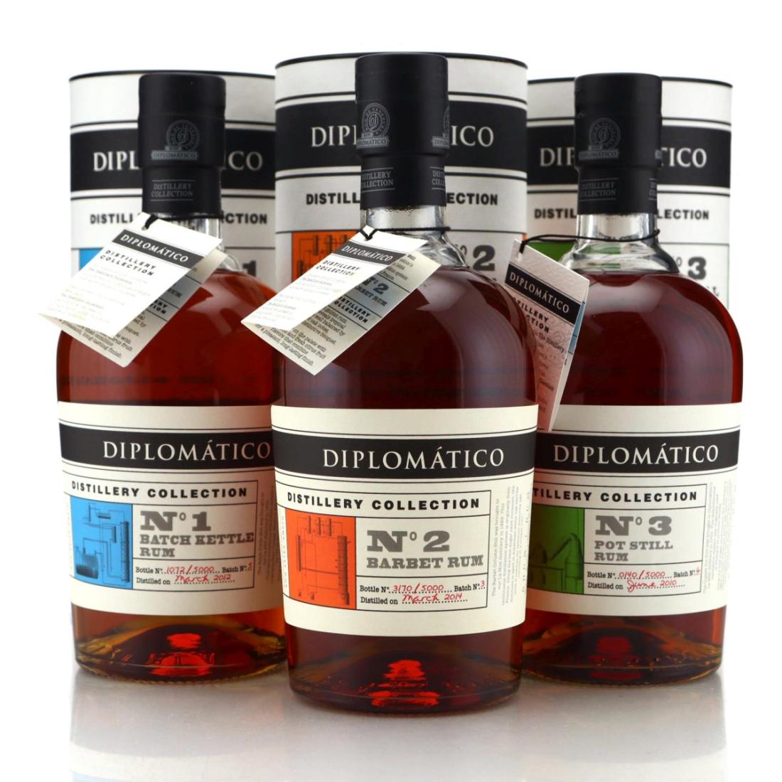 Image for Diplomatico Distillery Collection 3 x 70cl