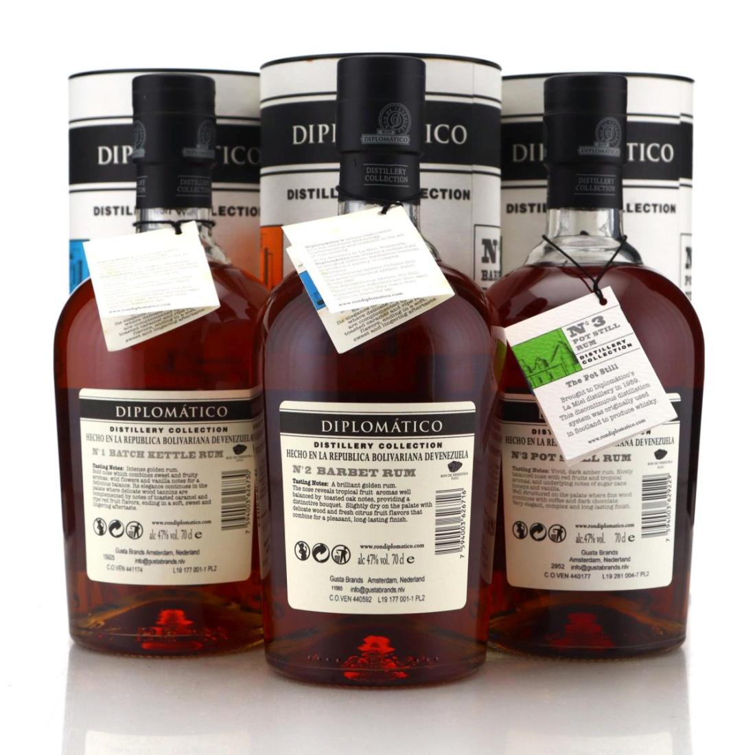 Image for Diplomatico Distillery Collection 3 x 70cl