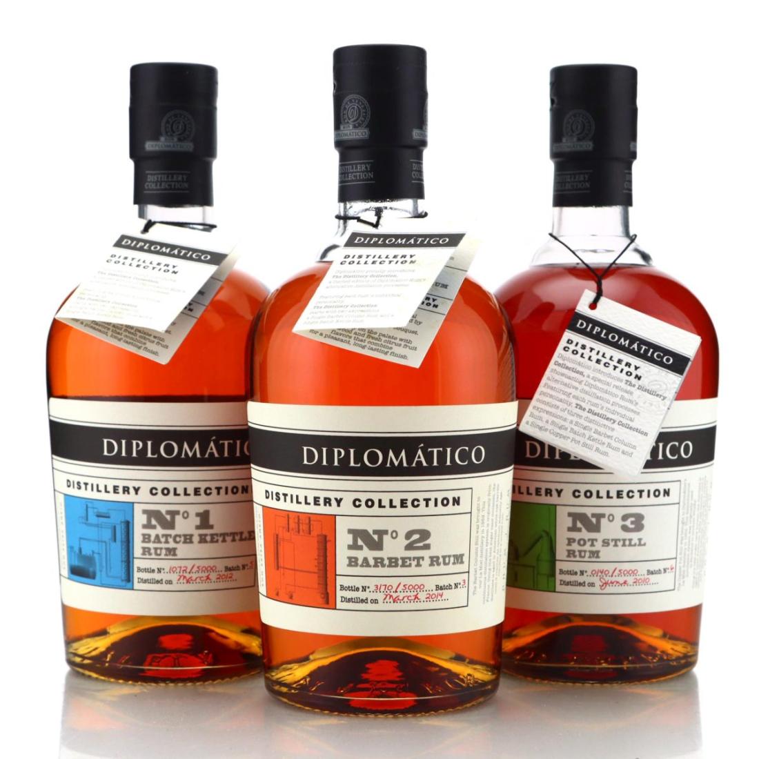 Image for Diplomatico Distillery Collection 3 x 70cl