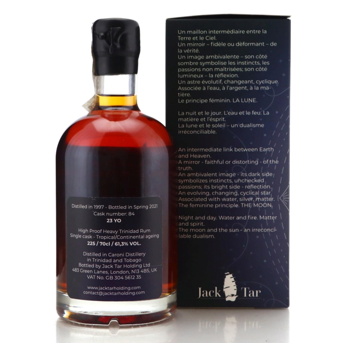 Image for Caroni 1997 La Lune 23 Year Old
