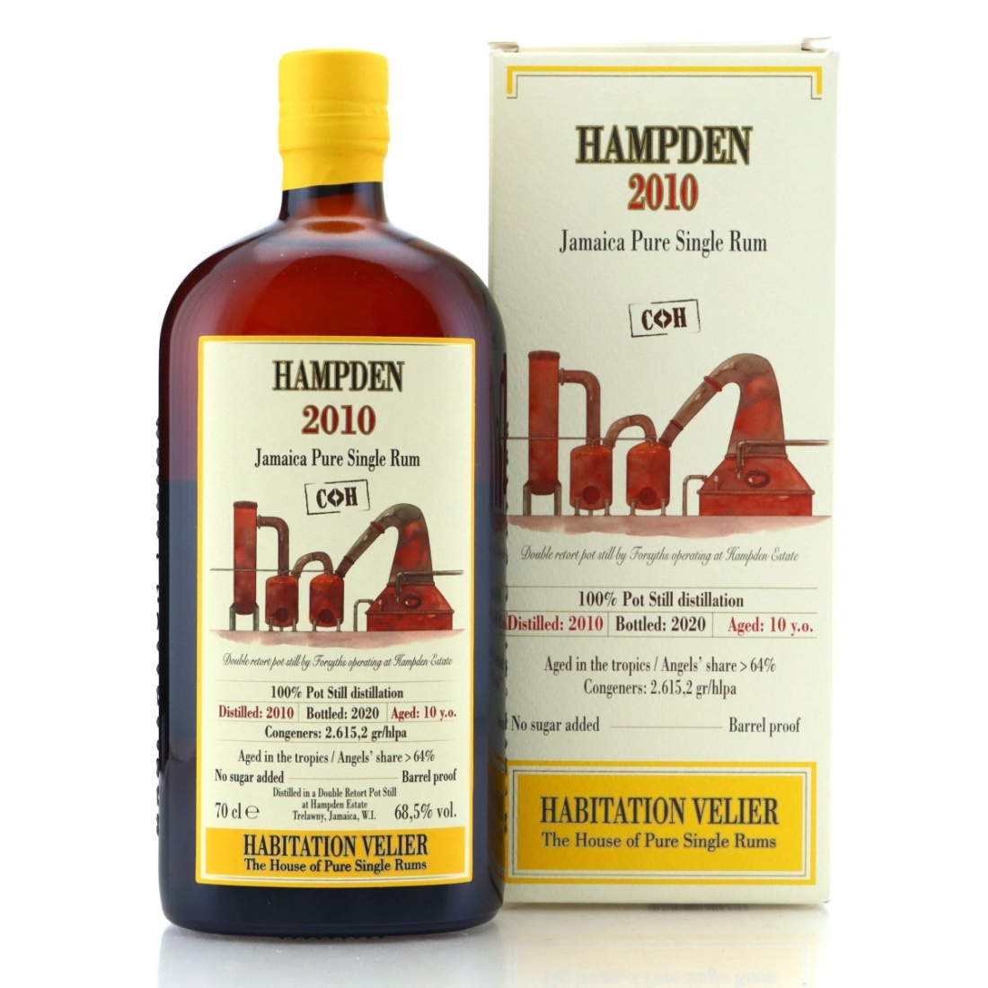 Image for Hampden C<>H 2010 Habitation Velier 10 Year Old