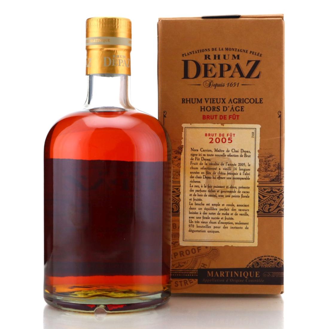 Image for Depaz 2005 Single Cask 14 Year Old #502