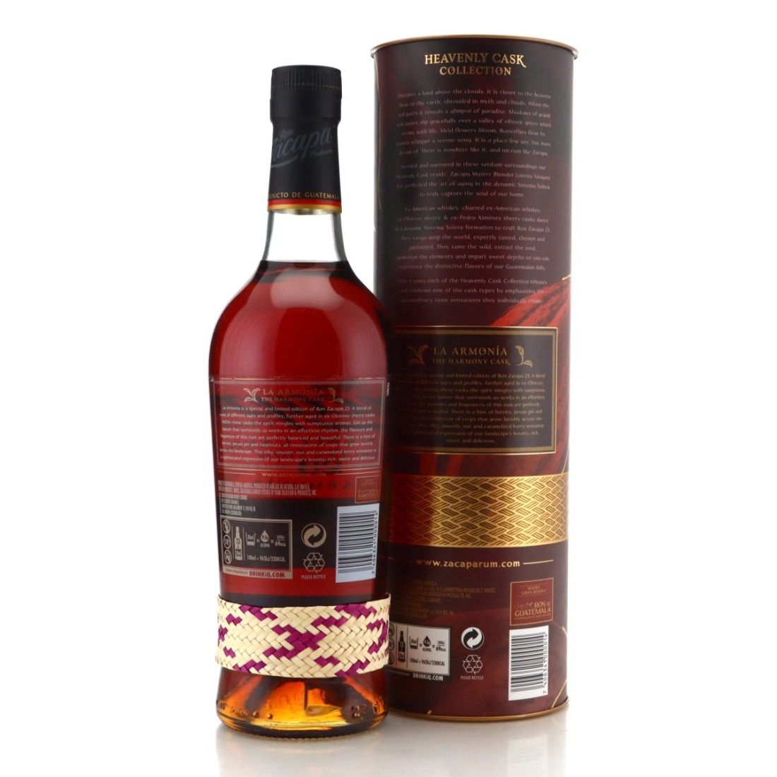 Image for Ron Zacapa Centenario Sistema Solera 23 Heavenly Cask Collection - La Armonía