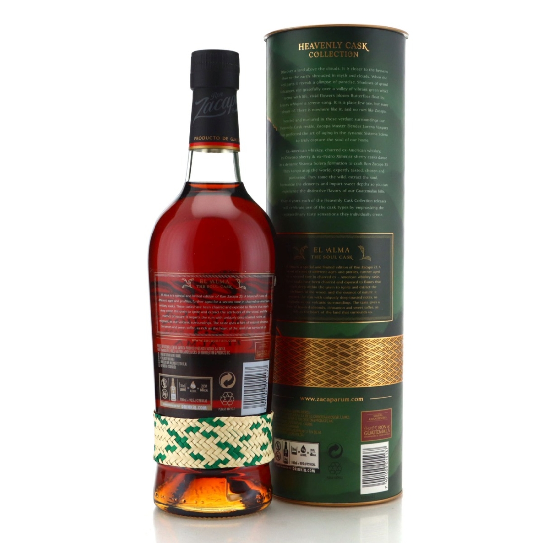 Image for Ron Zacapa Sistema Solera 23 Heavenly Cask Collection - El Alma