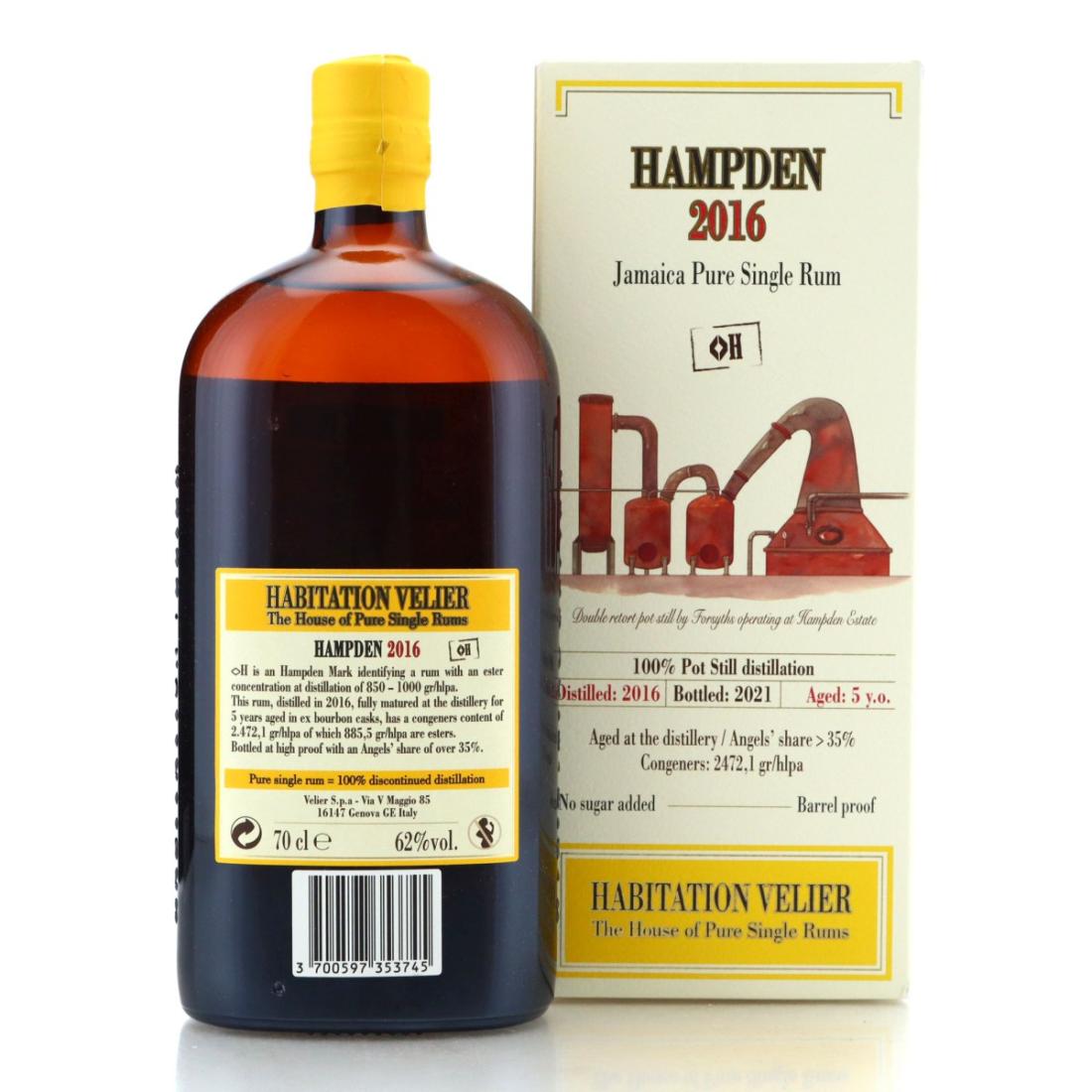 Image for Hampden <>H 2016 Habitation Velier 5 Year Old