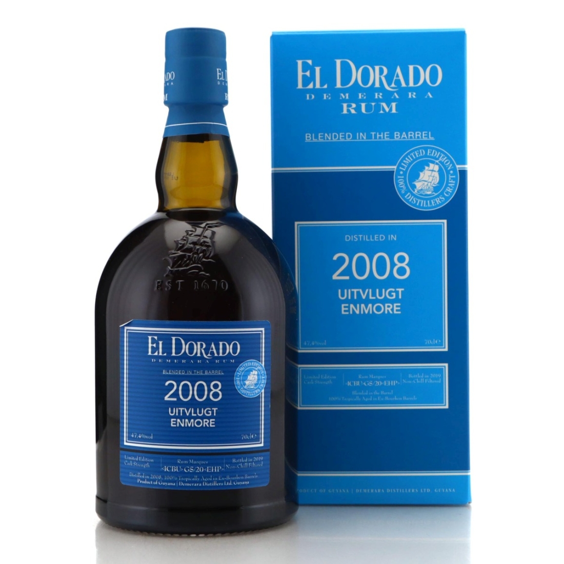 Image for Uitvlugt & Enmore <ICBU>GS/20<EHP> 2008 El Dorado Blended in the Barrel