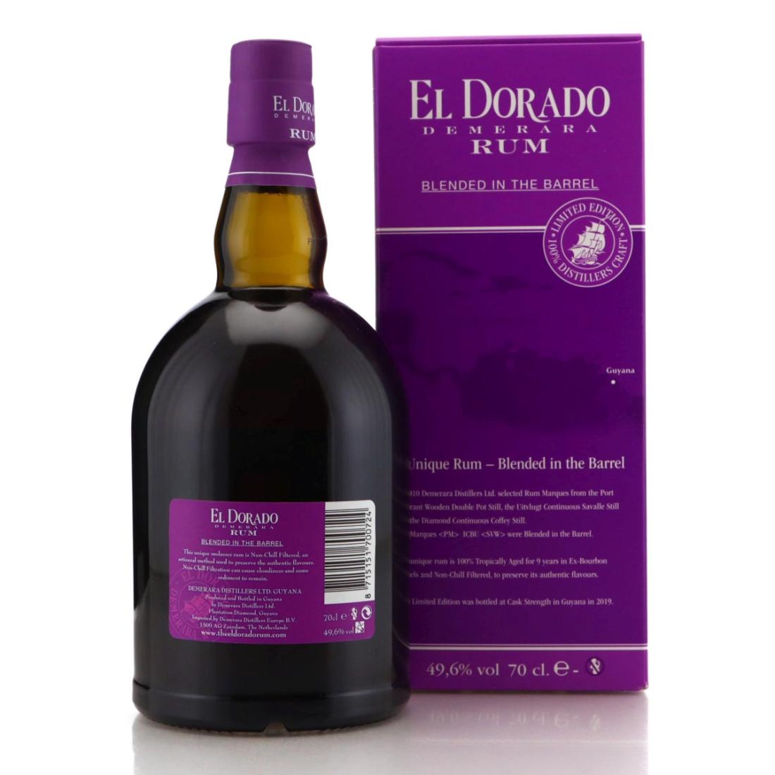 Image for Port Mourant, Uitvlugt & Diamond <PM>ICBU<SVW> 2010 El Dorado Blended in the Barrel
