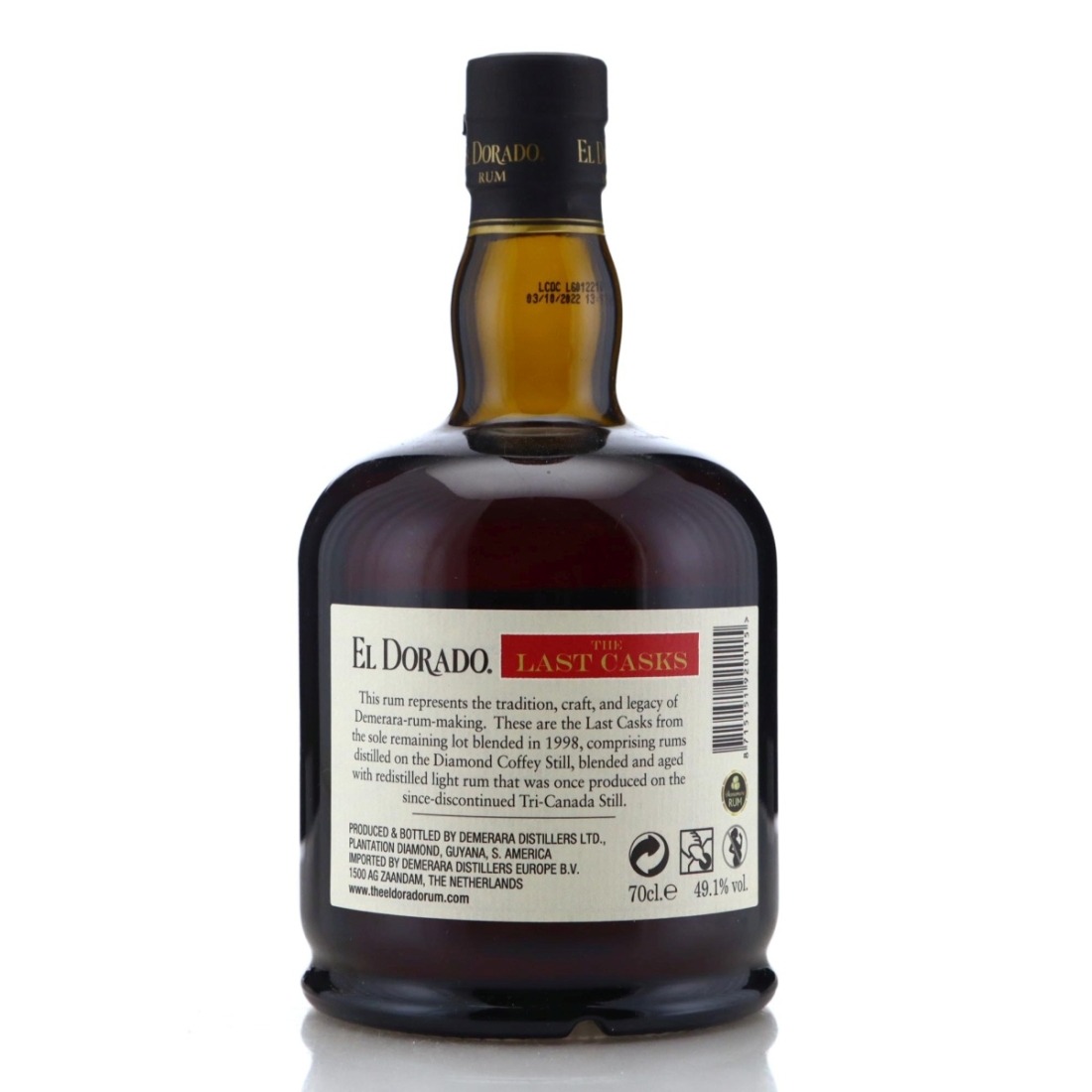 Image for El Dorado 1998 The Last Casks 24 Year Old - Diamond & Tri-Canada