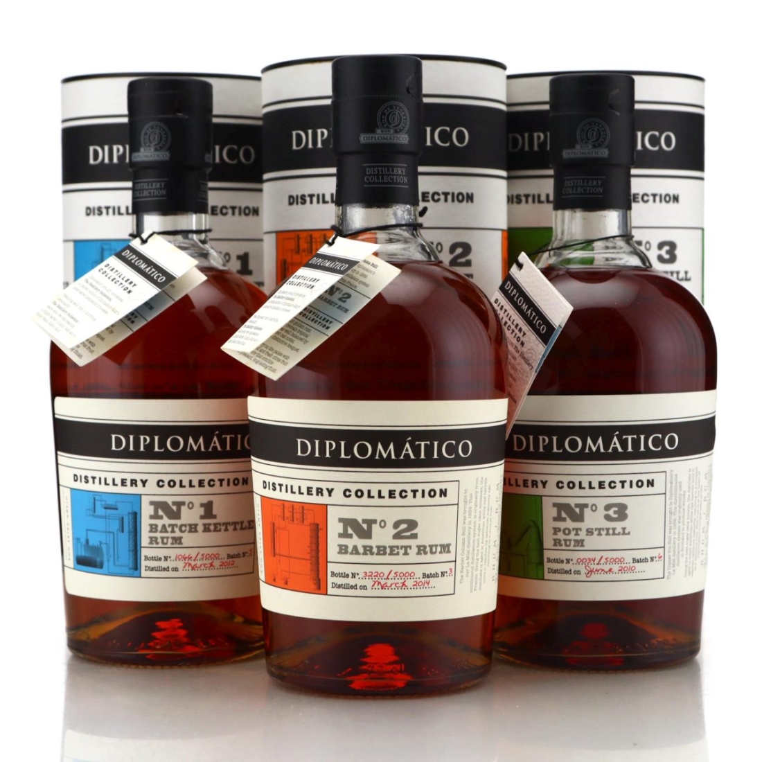 Image for Diplomatico Distillery Collection 3 x 70cl