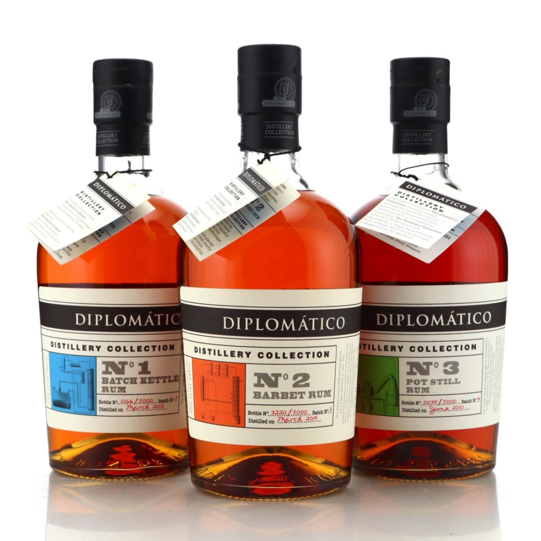 Image for Diplomatico Distillery Collection 3 x 70cl