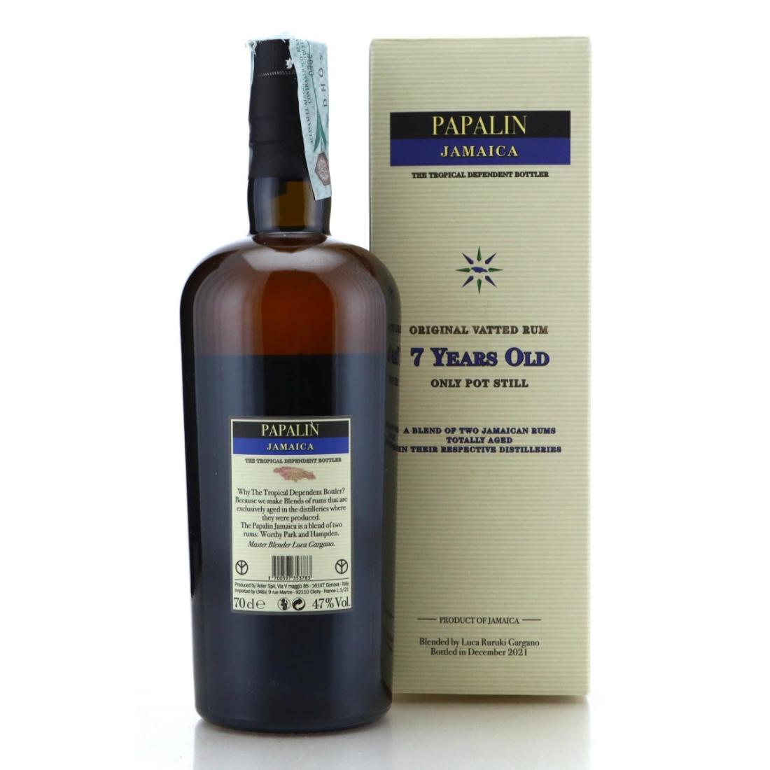 Image for Papalin Jamaica 7 Year Old Original Vatted Rum