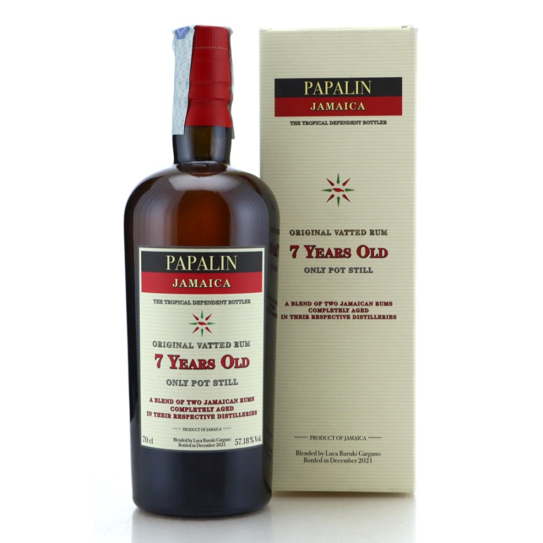 Image for Papalin Jamaica 7 Year Old Original Vatted Rum