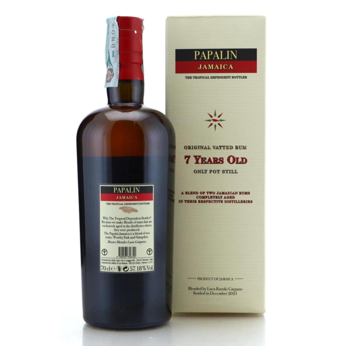 Image for Papalin Jamaica 7 Year Old Original Vatted Rum