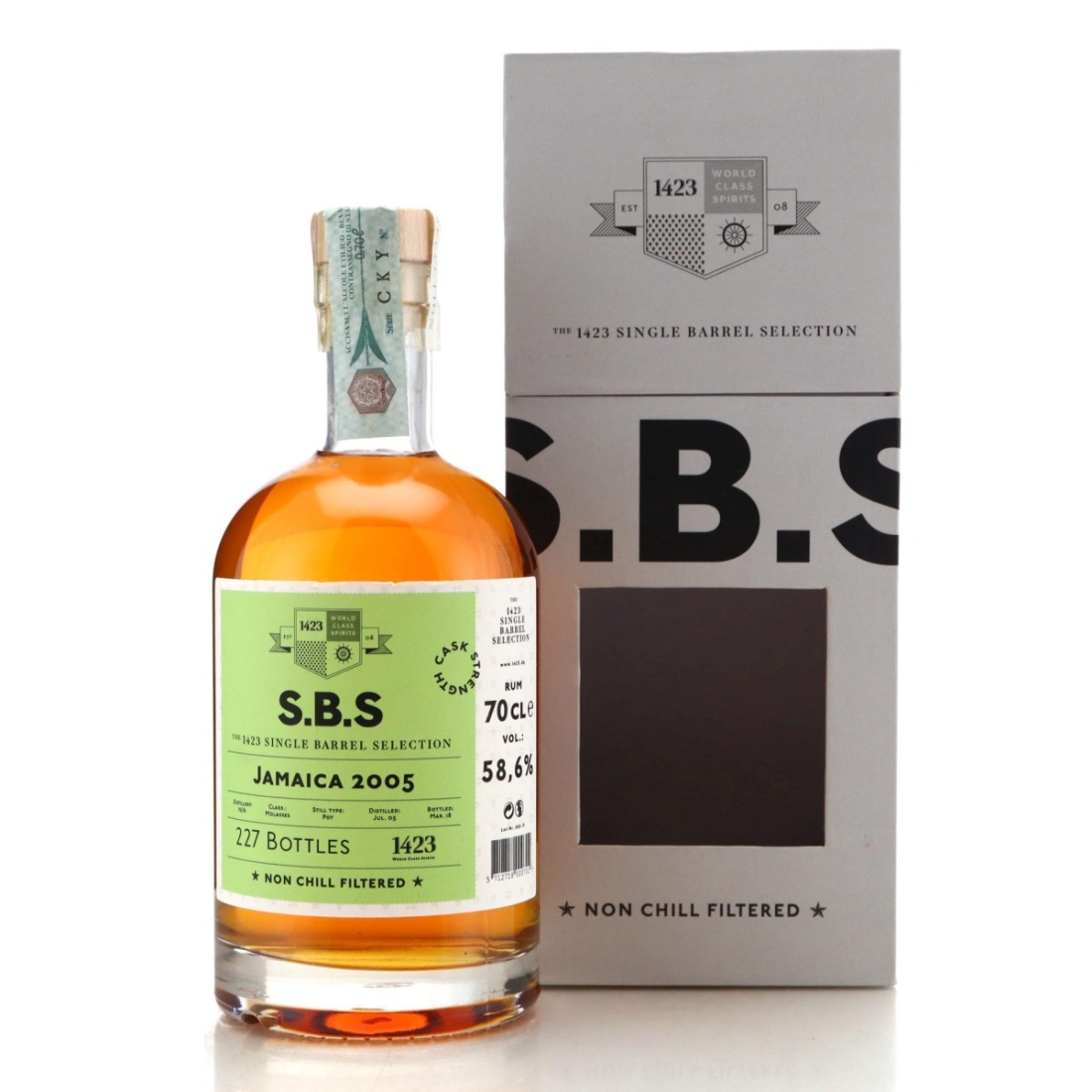 Image for Jamaica Rum 2005 S.B.S 