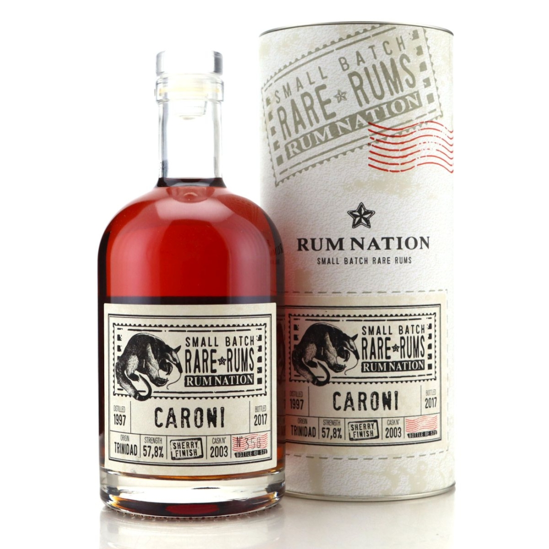 Image for Caroni 1997 Rum Nation Small Batch