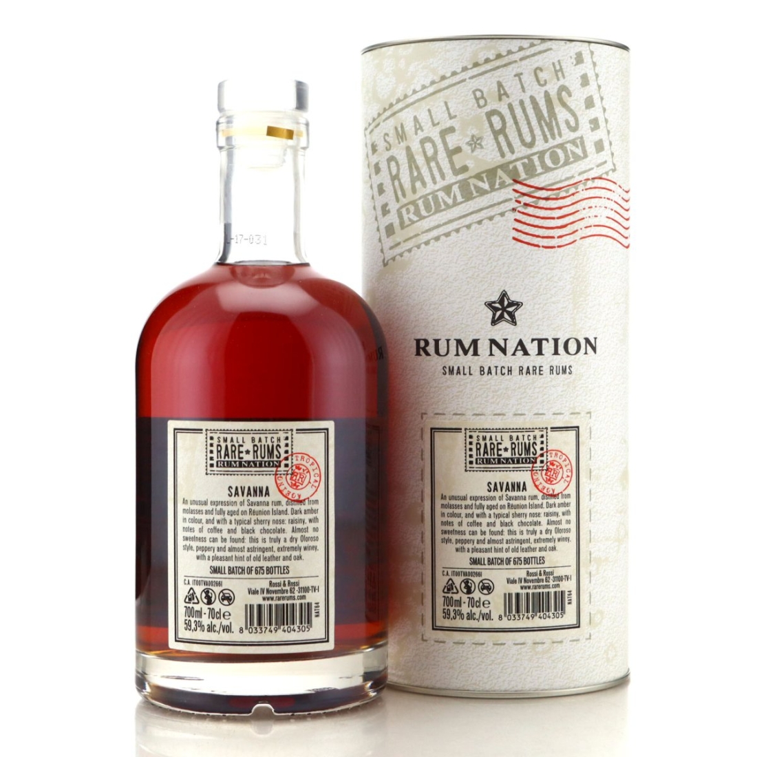 Image for Savanna 2007 Rum Nation Small Batch