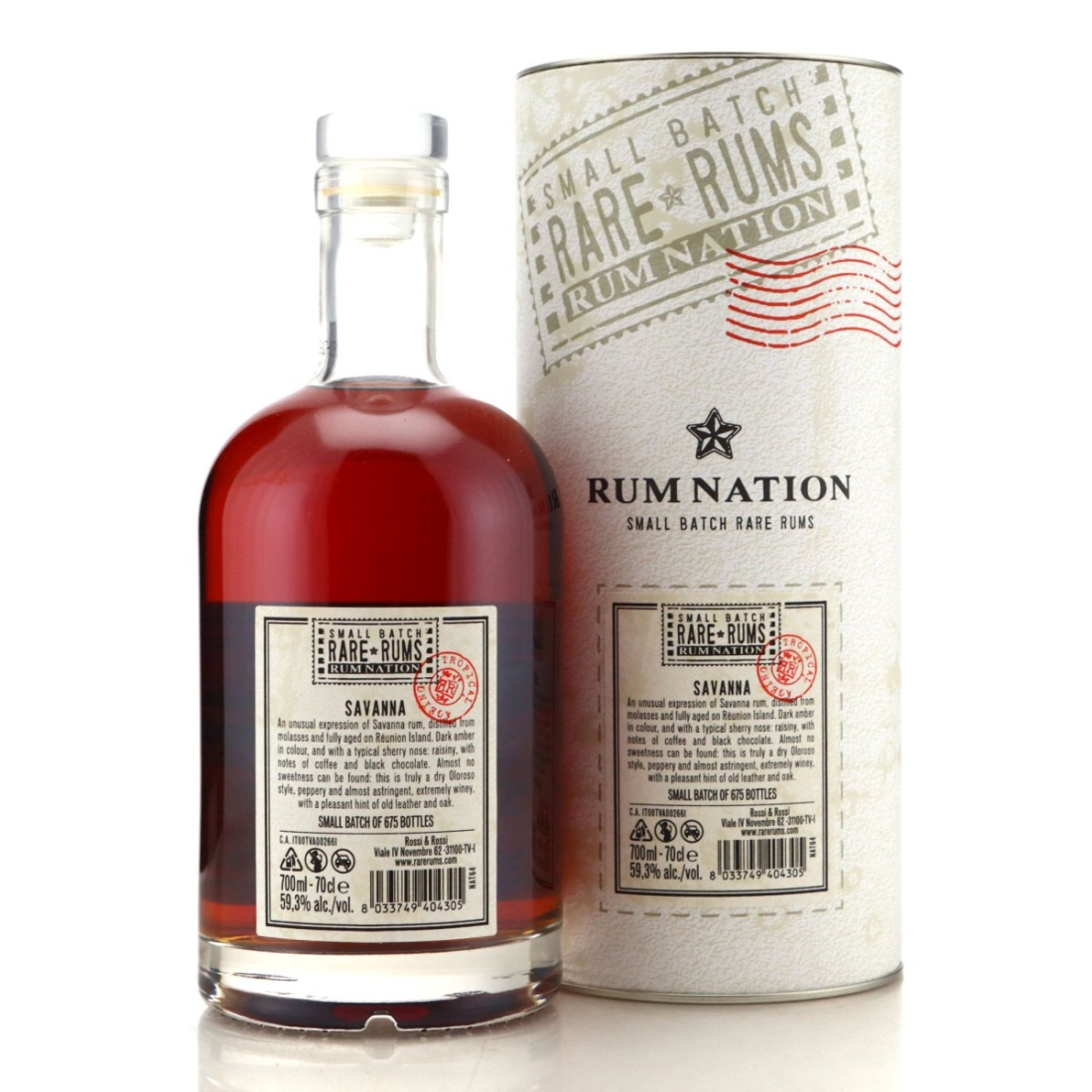 Image for Savanna 2007 Rum Nation Small Batch