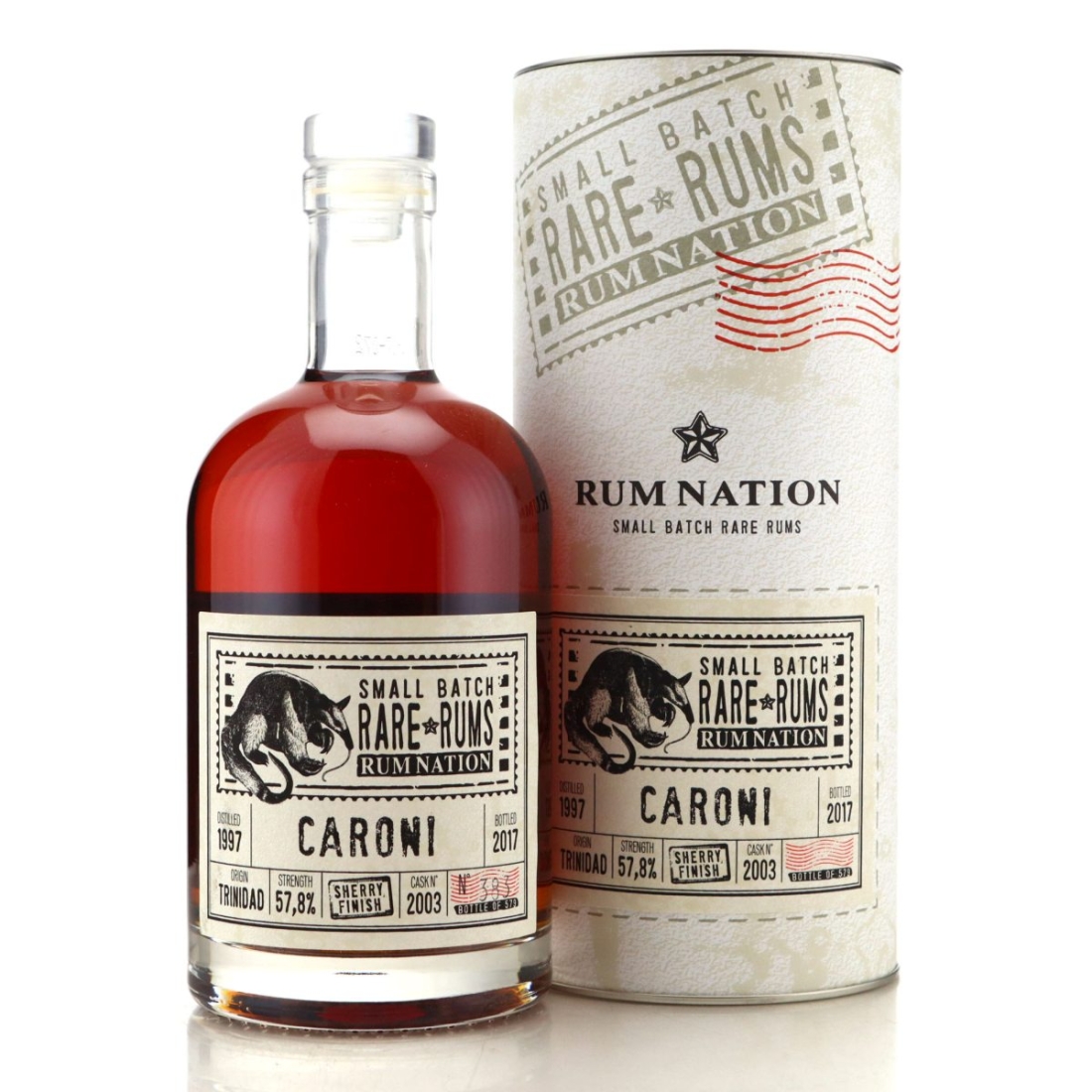 Image for Caroni 1997 Rum Nation Small Batch