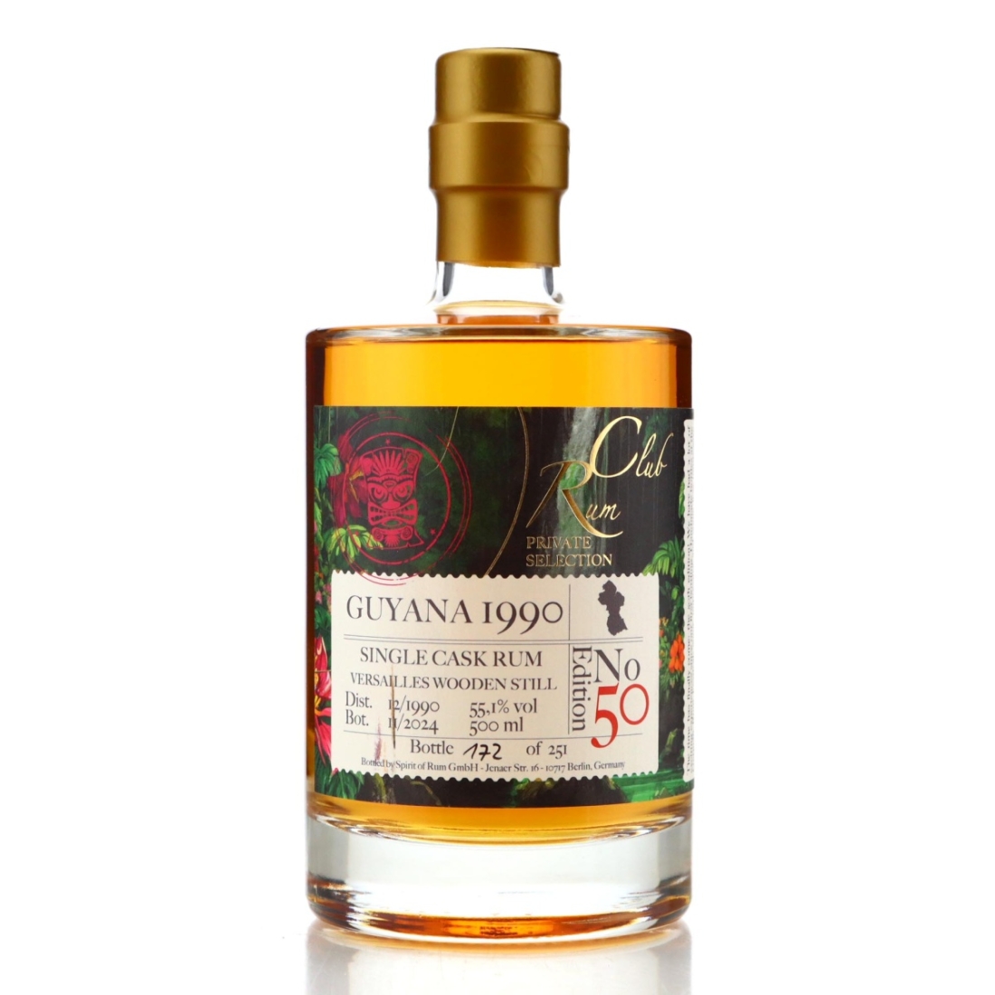 Image for Enmore 1990 Rum Club Private Selection - Edition No.50