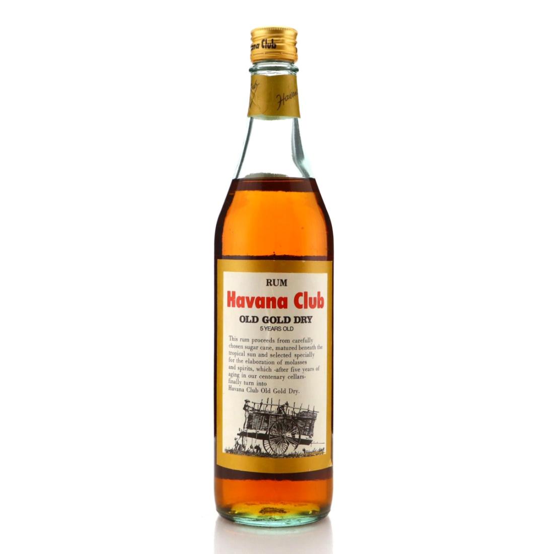 Image for Havana Club Old Gold Dry 5 Year Old
