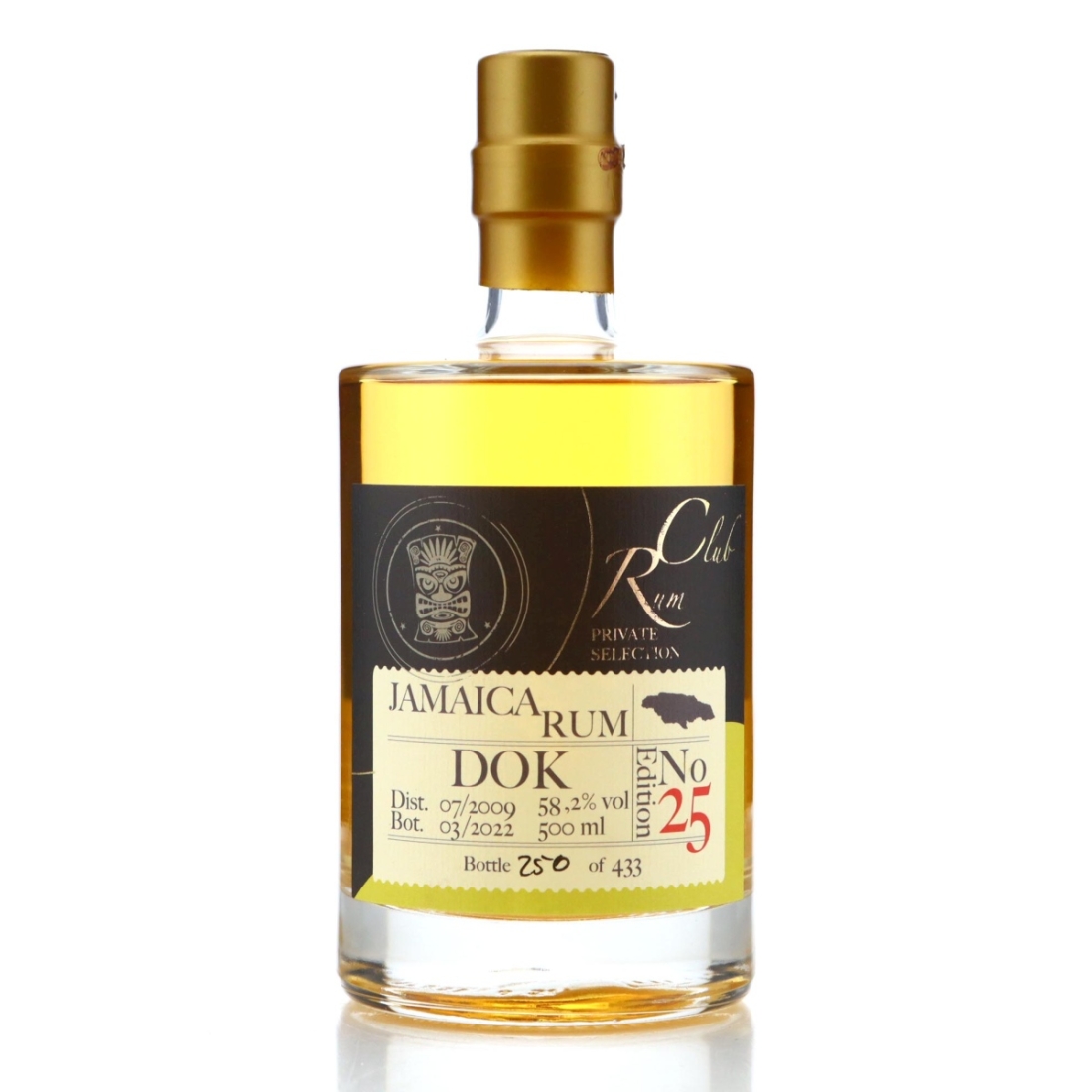 Image for Hampden DOK 2009 Rum Club Private Selection 12 Year Old Edition No.25