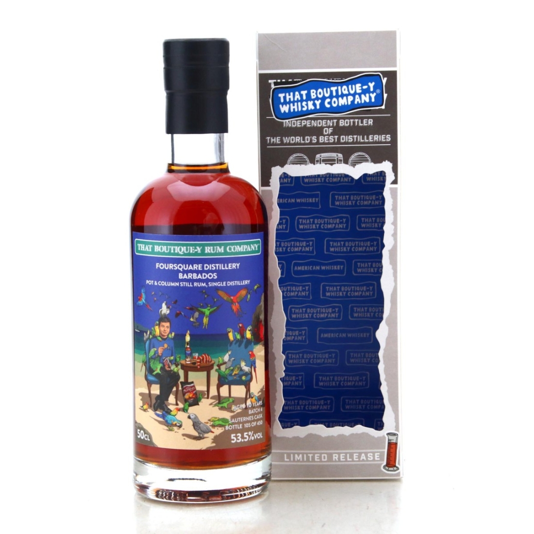 Image for Foursquare That Boutique-y Rum Company 10 Year Old Batch 4