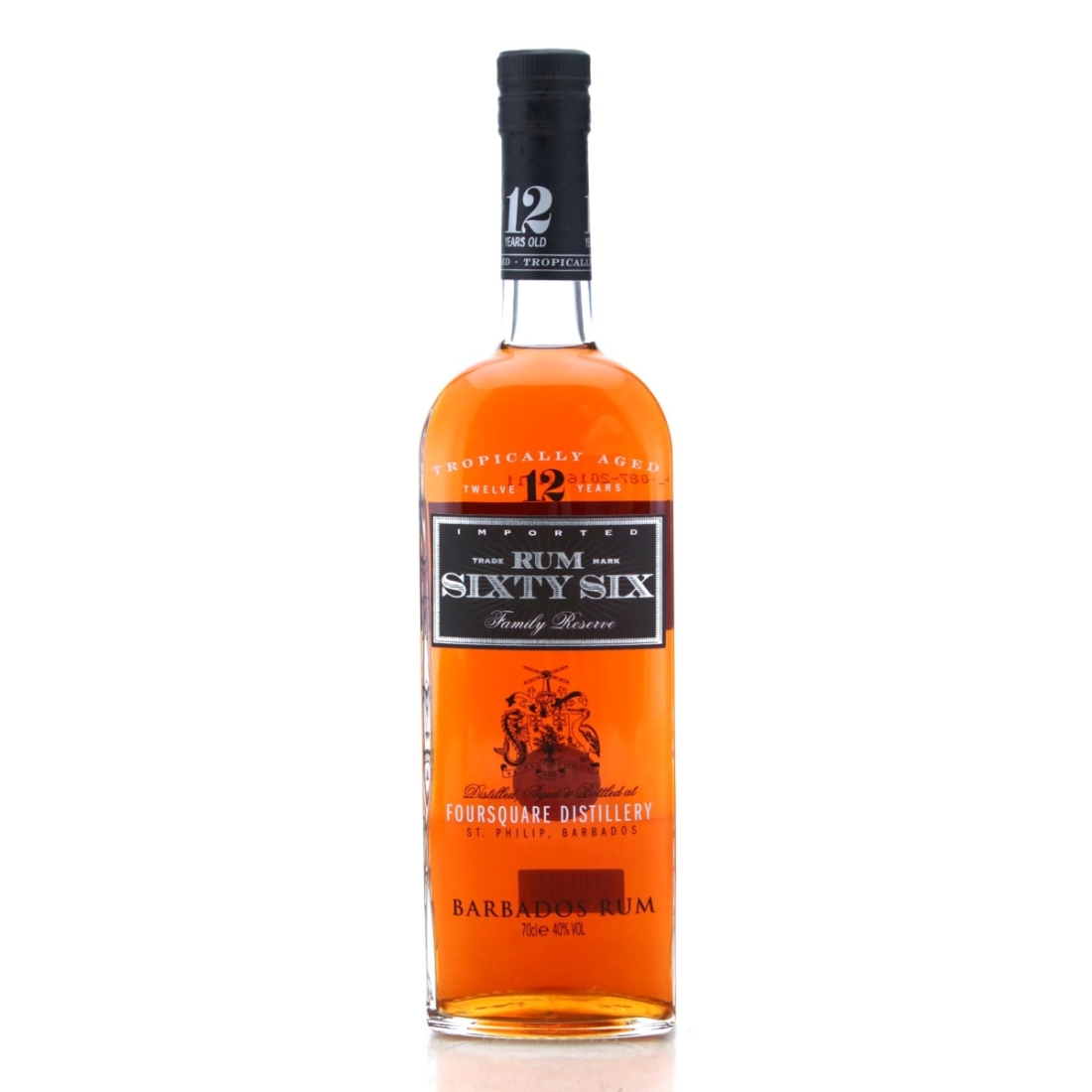 Image for Foursquare Rum Sixty Six 12 Year Old Family Reserve