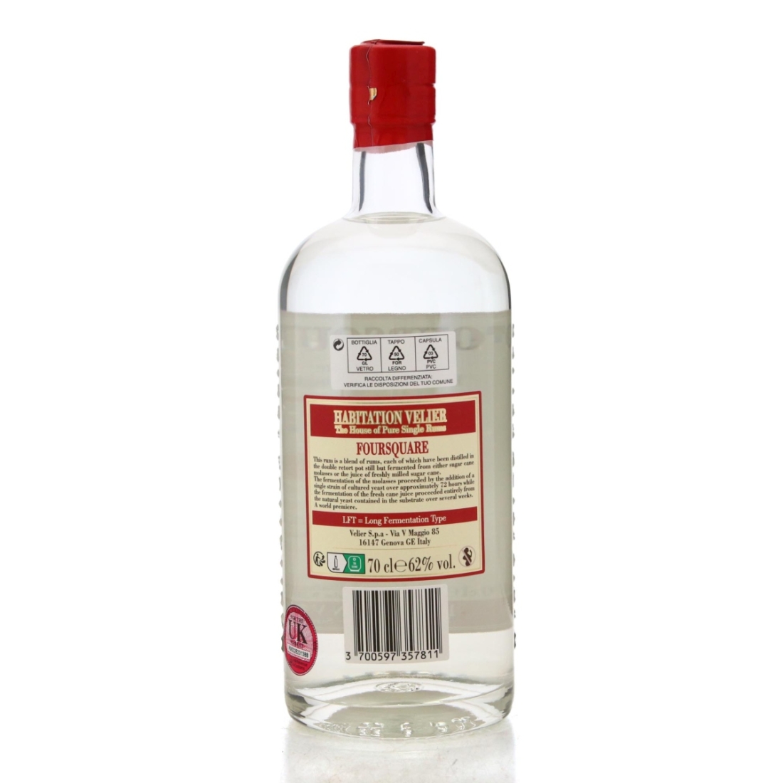 Image for Foursquare LFT Habitation Velier White Rum