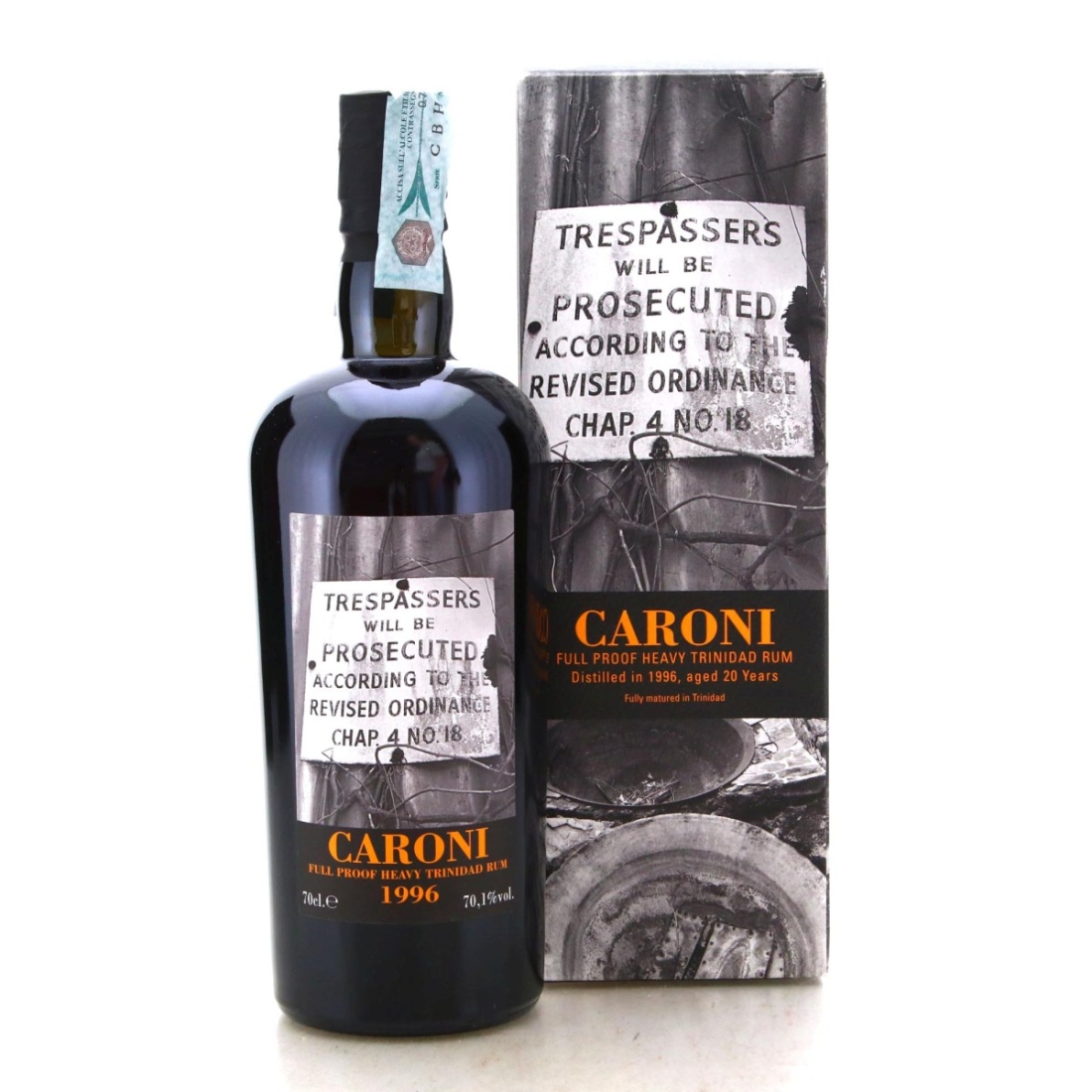 Image for Caroni 1996 Full Proof 20 Year Old Heavy