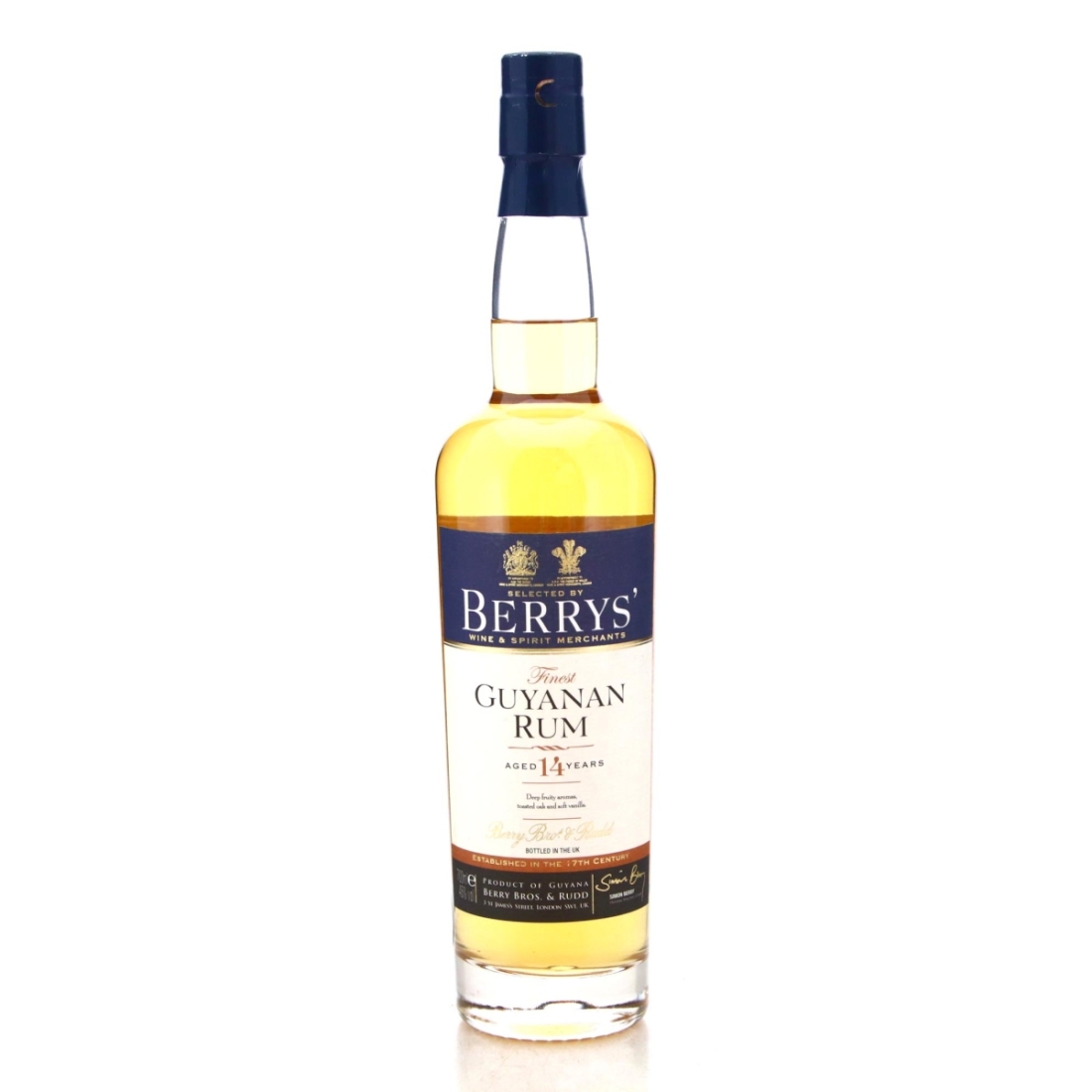 Image for Berry's 14 Year Old Guyana Rum