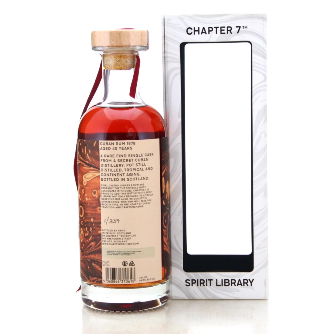 Image for Cuba Rum 1978 Chapter 7 45 Year Old
