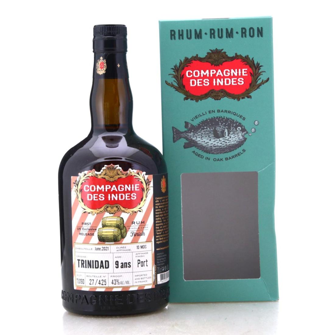 Image for Trinidad Distillers 9 Year Old Compagnie des Indes Port Finish / UK