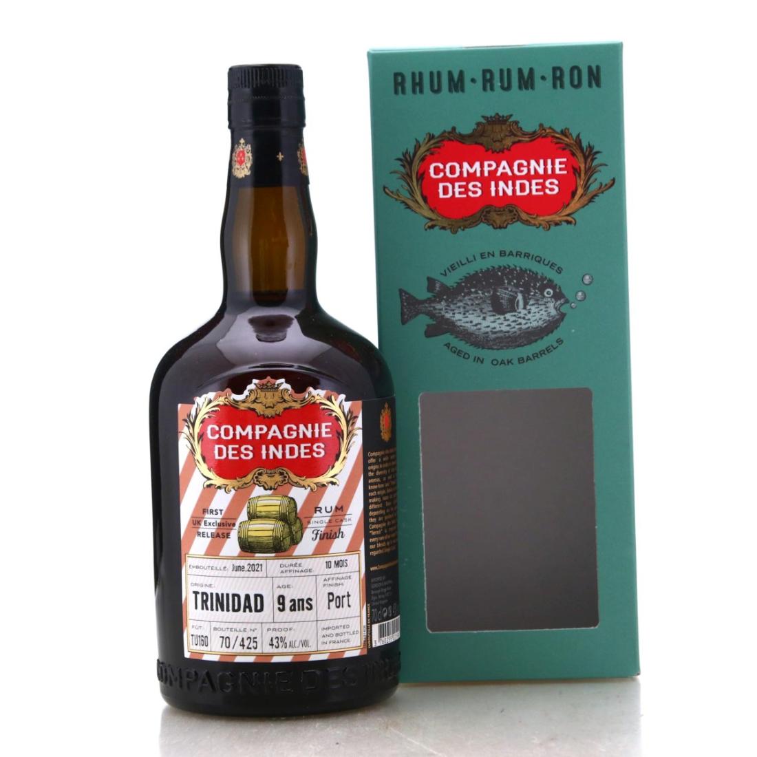 Image for Trinidad Distillers 9 Year Old Compagnie des Indes Port Finish / UK