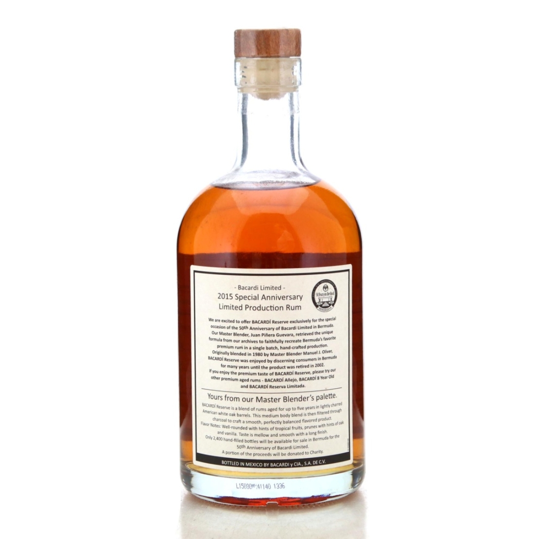 Image for Bacardi Reserve 2015 Special Anniversary