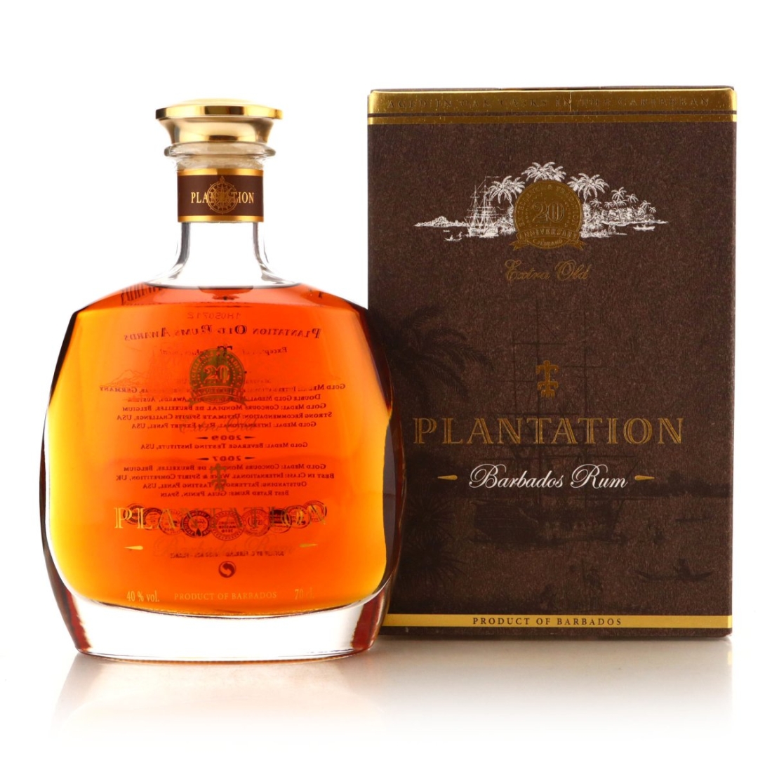 Image for Plantation Extra Old 20th Anniversary Barbados Rum