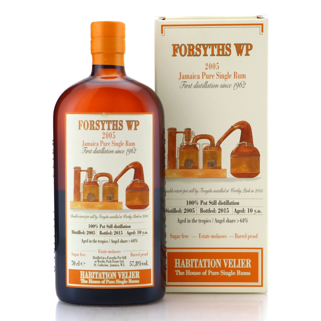 Image for Forsyths WP 2005 Habitation Velier 10 Year Old