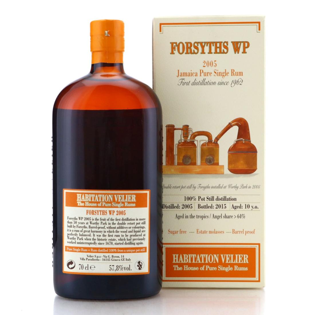 Image for Forsyths WP 2005 Habitation Velier 10 Year Old