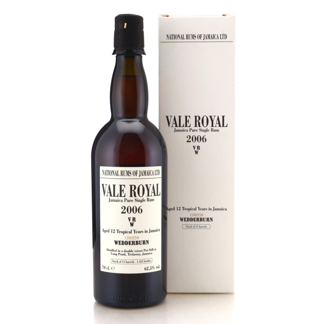 Image for Long Pond Vale Royal VRW 2006 Wedderburn 12 Year Old