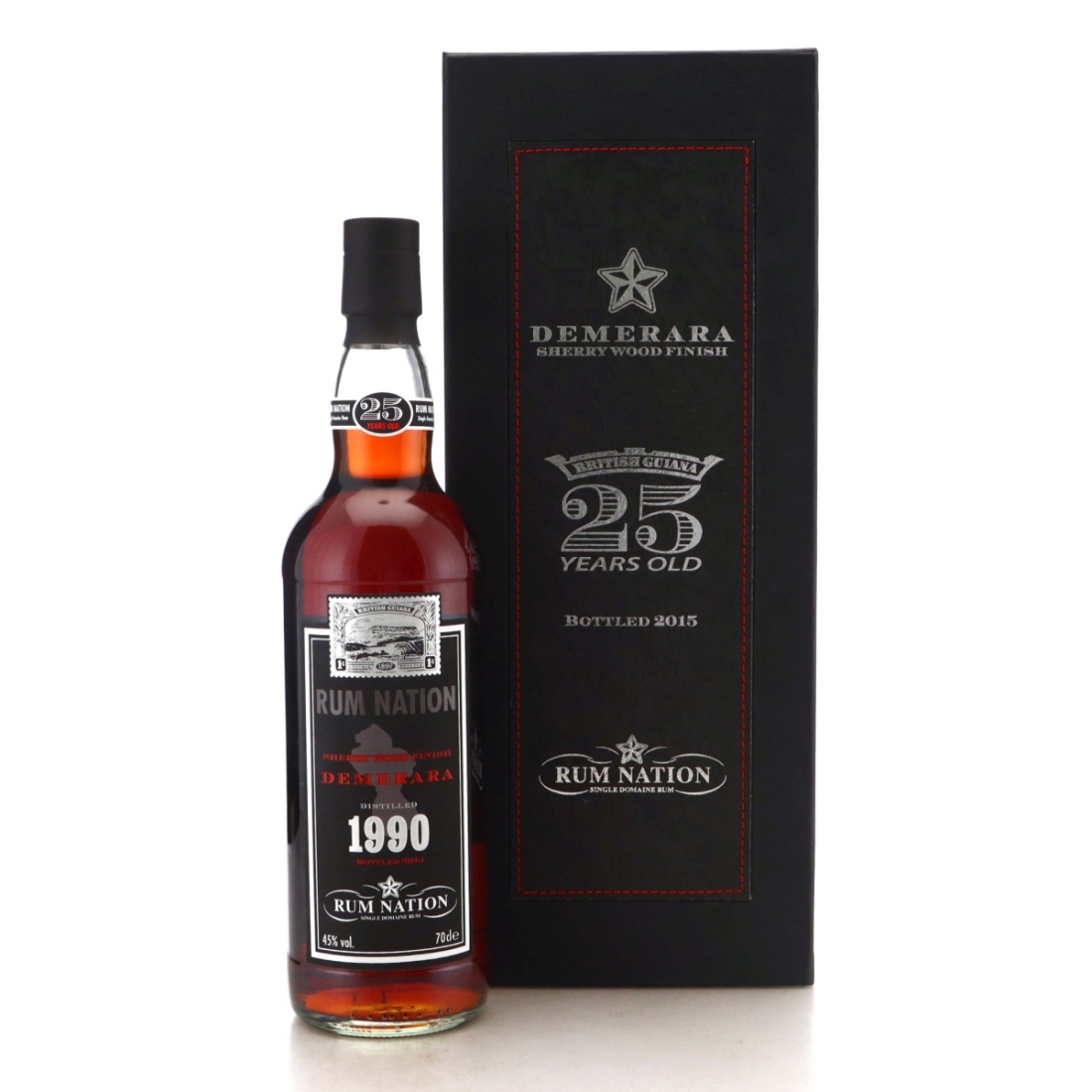 Image for Demerara Rum 1990 Rum Nation 25 Year Old