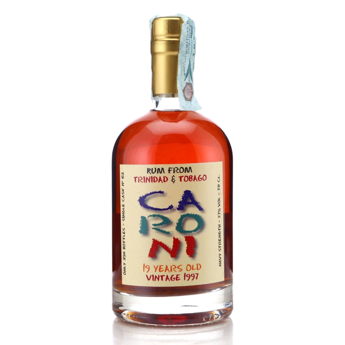 Image for Caroni 1997 Navy Strength 19 Year Old - 50th Anniversary