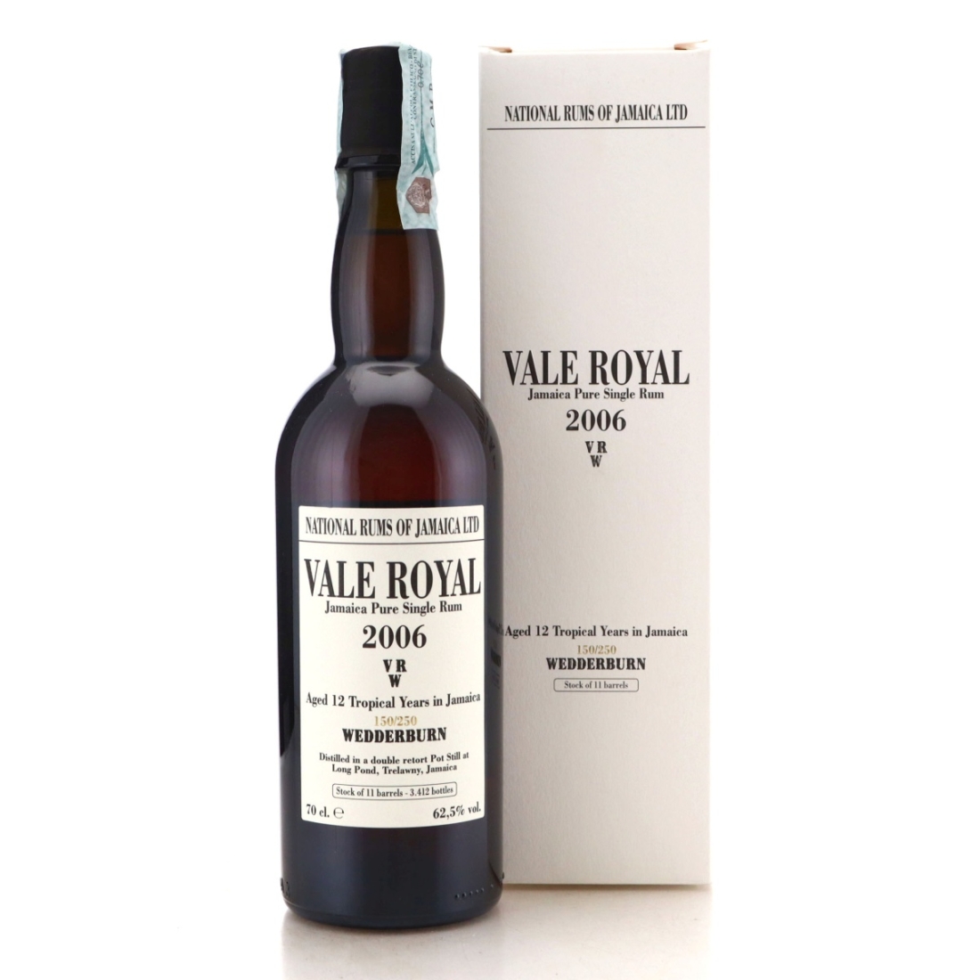 Image for Long Pond Vale Royal VRW 2006 Wedderburn 12 Year Old