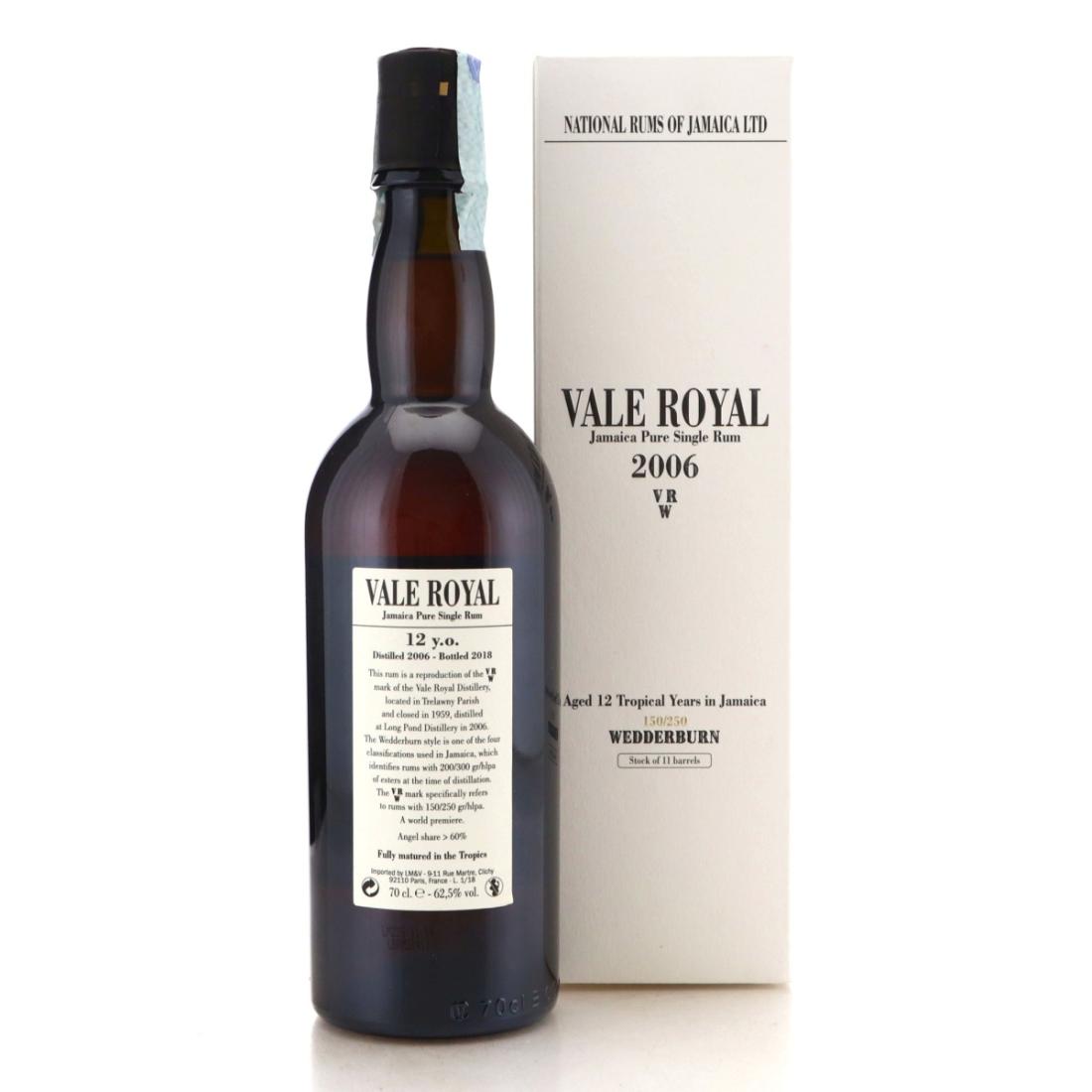 Image for Long Pond Vale Royal VRW 2006 Wedderburn 12 Year Old