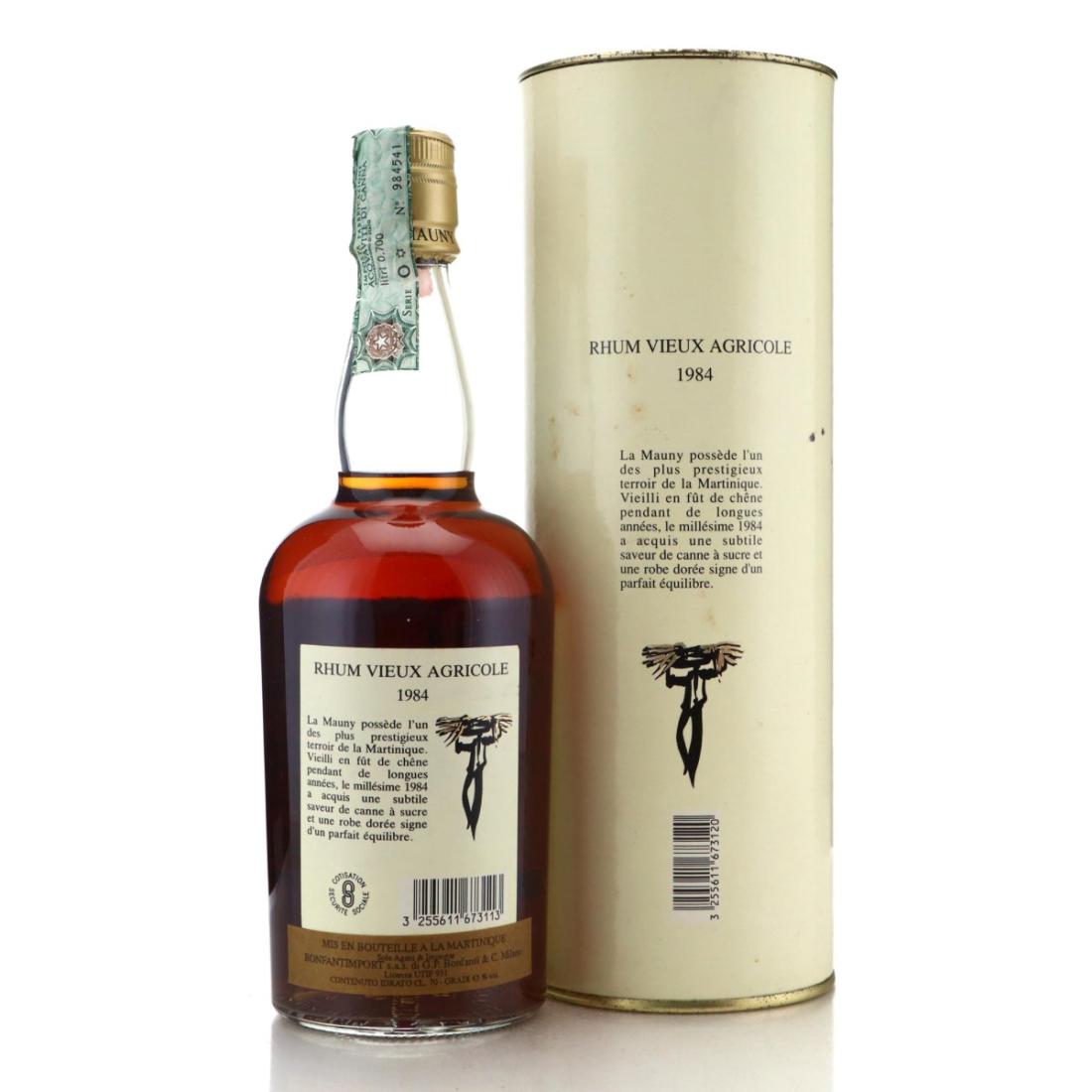 Image for La Mauny 1984 Rhum Vieux